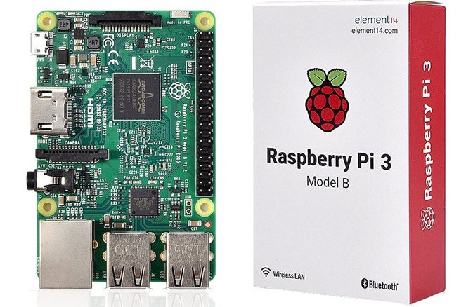 برد رسپبری پای3 مدل B