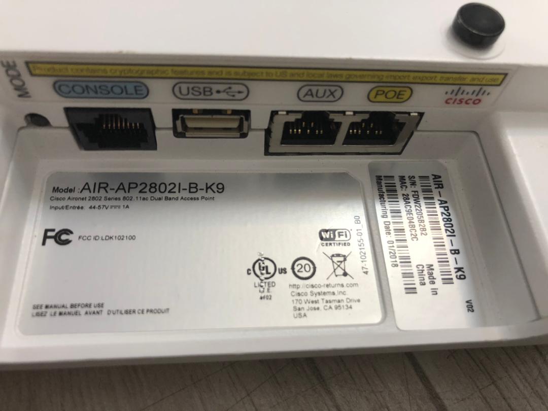 اکسس پوینت سیسکو AIR-AP2802I-B-K9