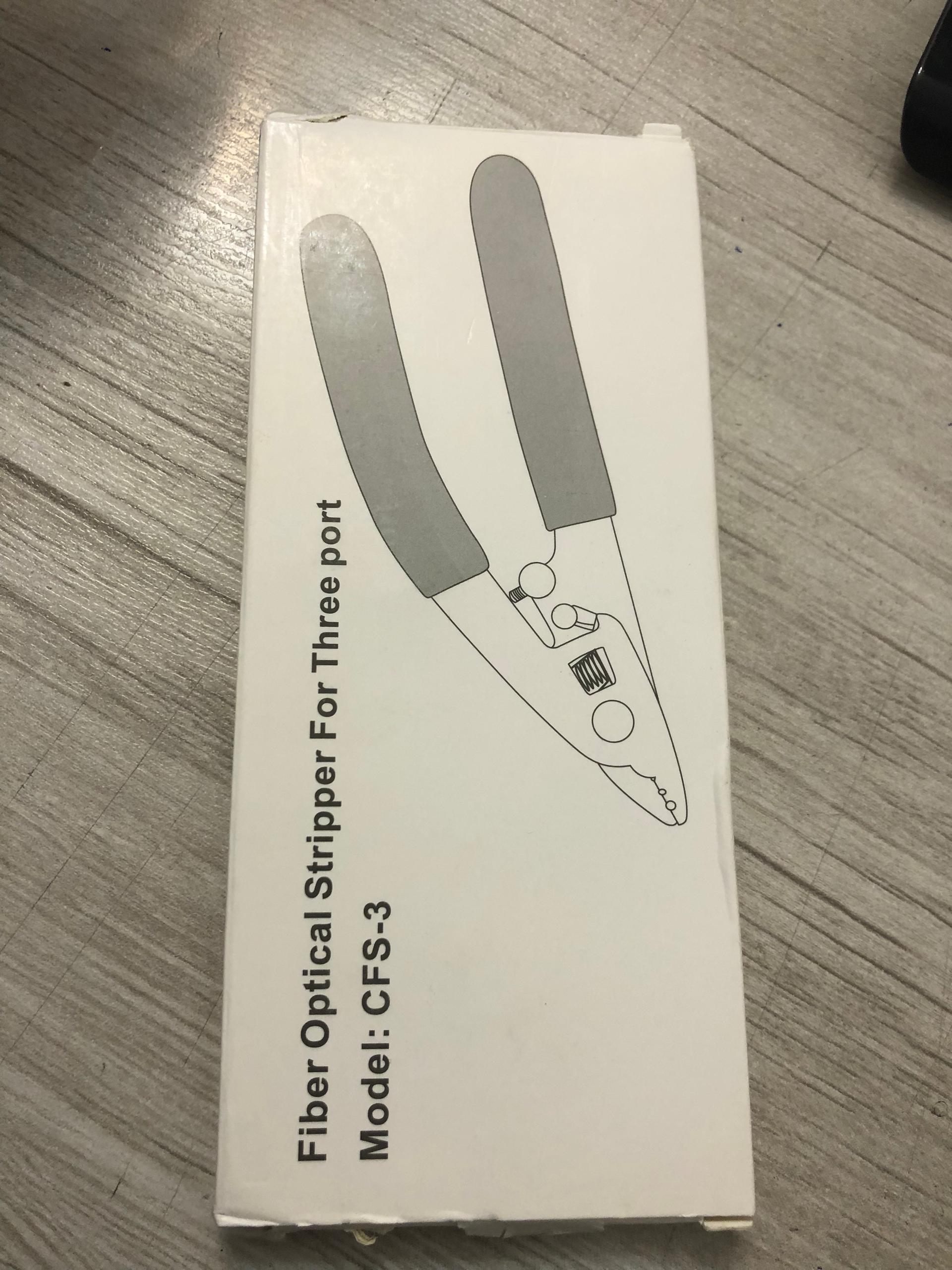 آچار استریپر فیبر نوری سه پورت مدل CFS-3 