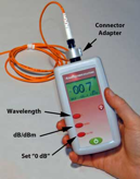 دستگاههای تست و اندازه گیری فیبر نوری