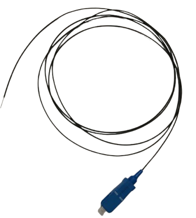 پیگتیل فیبرنوری رنگی SM SC/UPC 0.9mm 1.5M G.657A1 CC 1 CORE