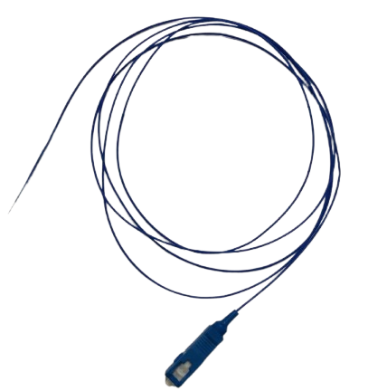 پیگتیل فیبرنوری رنگی SM SC/UPC 0.9mm 1.5M G.657A1 CC 1 CORE