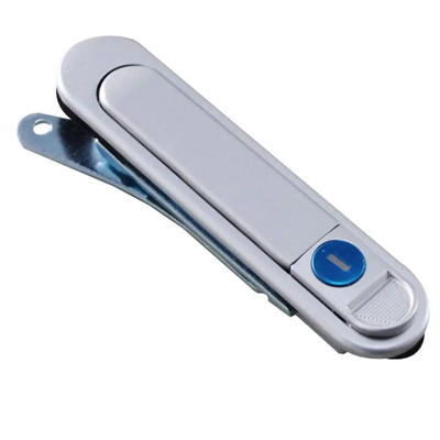 قفل سوئیچ دار عمودی نقره ای (متوسط) مدل  AB301