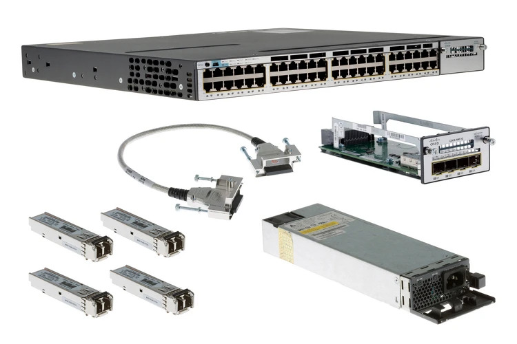 سوئیچ سیسکو Cisco Catalyst WS-C3750X-24P-S