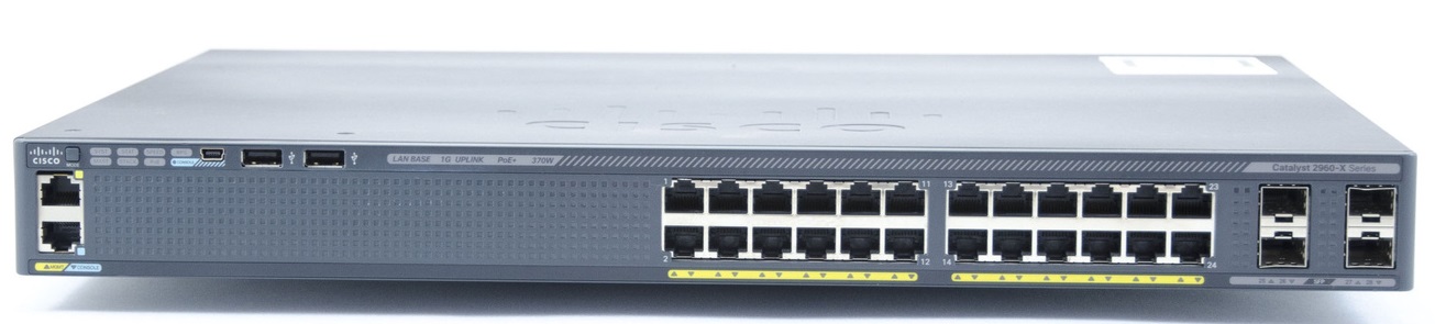 سوئیچ سیسکو مدل WS-C2960X-24PD-L