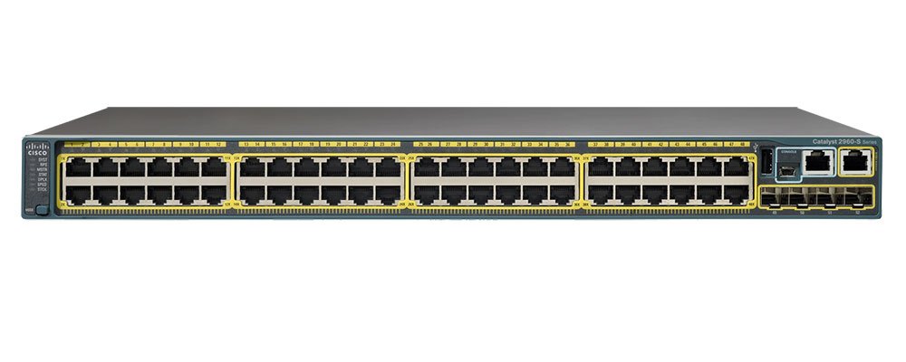 سوئیچ سیسکو مدل WS-C2960S-F48FPS-L