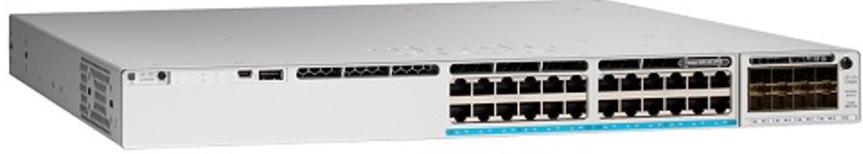 سوییچ شبکه UPoE سیسکو 24 پورت C9300-24UX-A