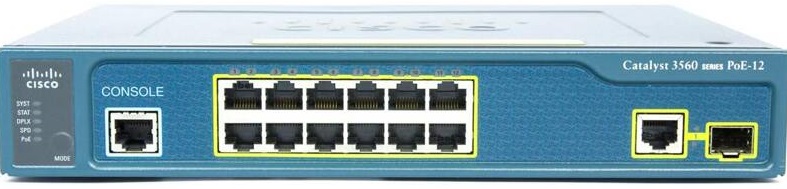 سوئیچ سیسکو 12 پورت WS-C3560-12PC-S