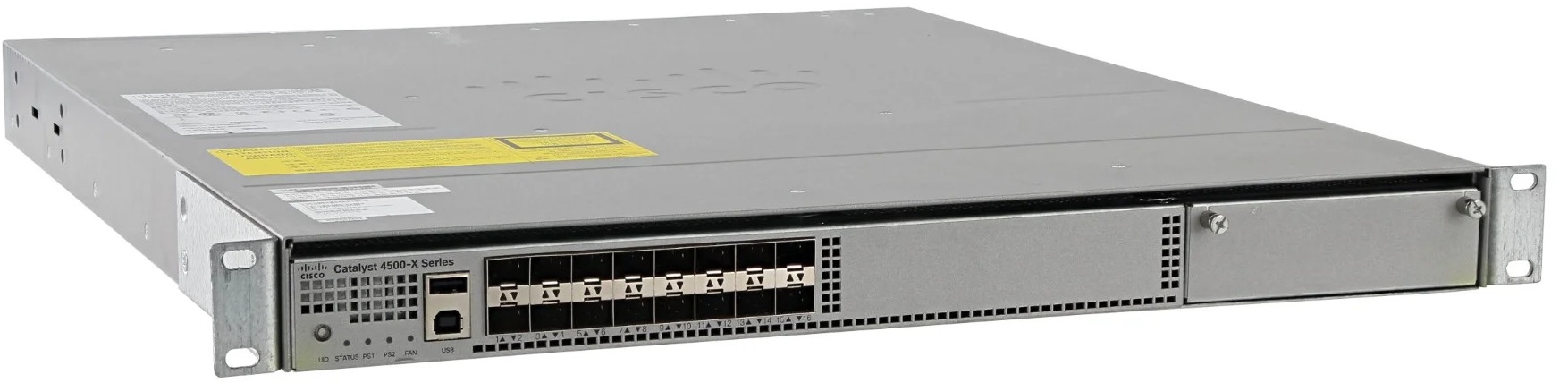 سوئیچ شبکه سیسکو 16 پورت +WS-C4500X-16SFP